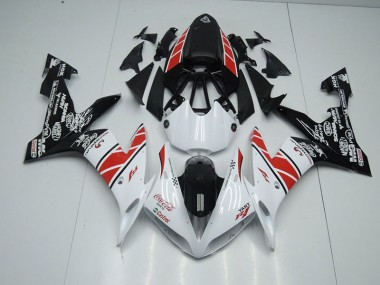 Aftermarket White Black Stickers 04-06 Yamaha YZF R1 Motorcycle Fairings Sale