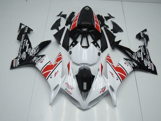 Aftermarket White Black Stickers 04-06 Yamaha YZF R1 Motorcycle Fairings Sale Aftermarket White Black Stickers 04-06 Yamaha YZF R1 Motorcycle Fairings Sale