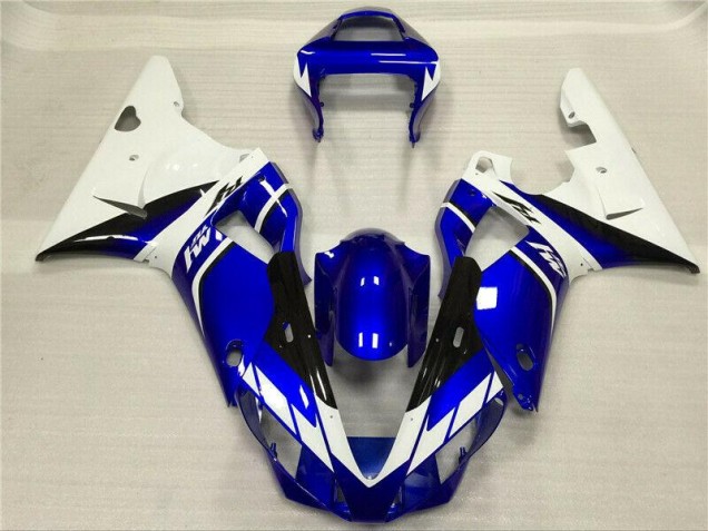 Aftermarket White Blue 00-01 Yamaha YZF R1 Motorcycle Fairings Sale Aftermarket White Blue 00-01 Yamaha YZF R1 Motorcycle Fairings Sale