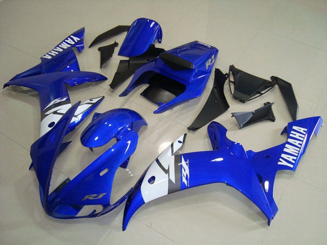 Aftermarket White Blue 02-03 Yamaha YZF R1 Motorcycle Fairings Sale Aftermarket White Blue 02-03 Yamaha YZF R1 Motorcycle Fairings Sale