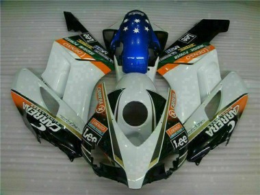 Aftermarket White Blue 04-05 Honda CBR1000RR Motorcycle Fairings Sale