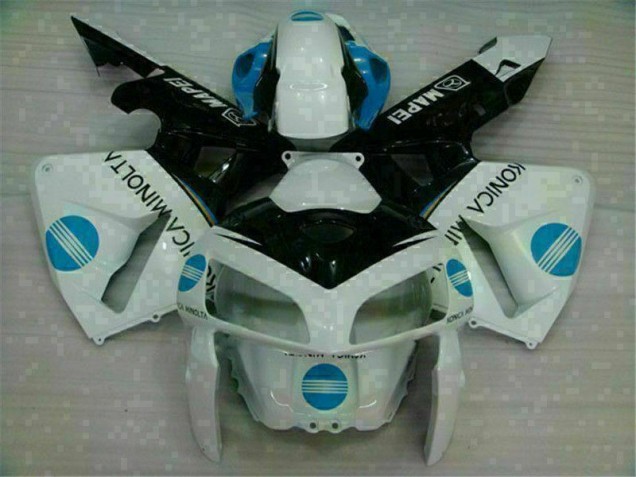 Aftermarket White Blue 05-06 Honda CBR600RR Full Fairing Kit Sale Aftermarket White Blue 05-06 Honda CBR600RR Full Fairing Kit Sale