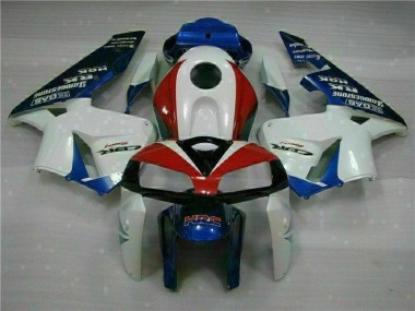 Aftermarket White Blue 05-06 Honda CBR600RR Motorcycle Fairings & Bodywork Sale