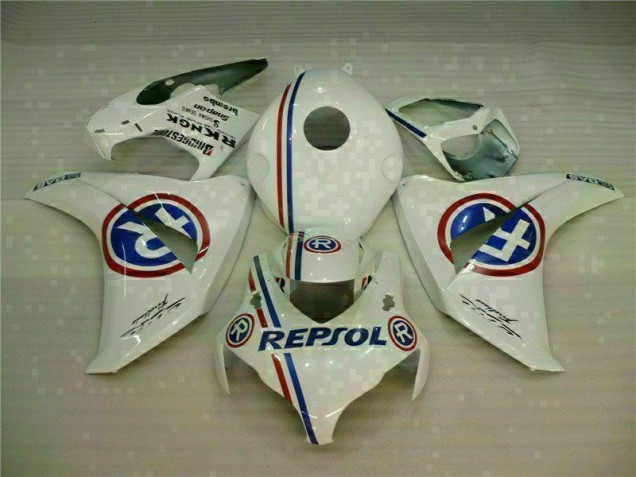 Aftermarket White Blue 08-11 Honda CBR1000RR Abs Fairing & Bodywork Sale Aftermarket White Blue 08-11 Honda CBR1000RR Abs Fairing & Bodywork Sale