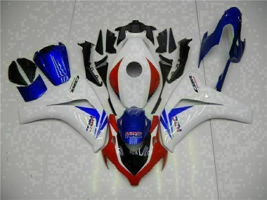 Aftermarket White Blue 08-11 Honda CBR1000RR Full Fairing Kit Sale