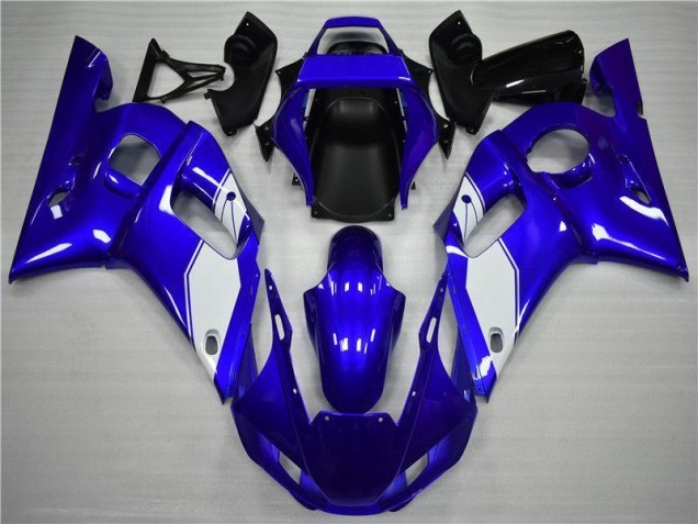 Aftermarket White Blue 98-02 Yamaha YZF R6 Fairing Kit & Bodywork Sale Aftermarket White Blue 98-02 Yamaha YZF R6 Fairing Kit & Bodywork Sale
