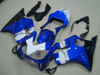 Aftermarket White Blue Black 01-03 Honda CBR600 F4I Motorcycle Fairings Sale