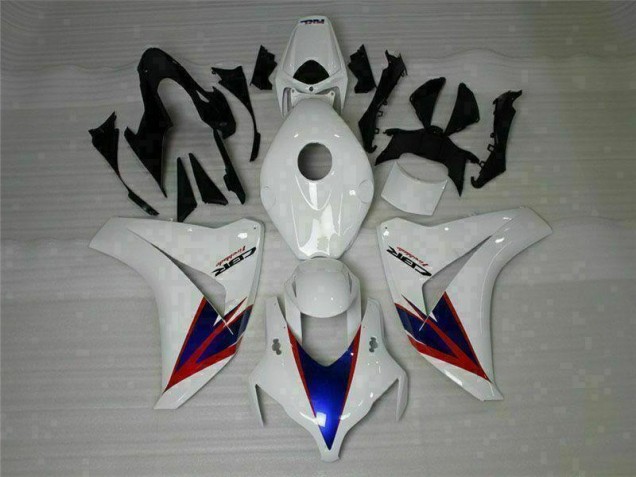 Aftermarket White Blue Red 08-11 Honda CBR1000RR Fairing Kit Sale