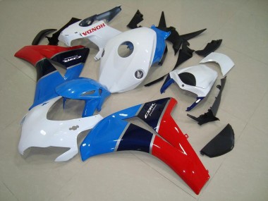 Aftermarket White Blue Red 08-11 Honda CBR1000RR Motorcycle Fairings Sale