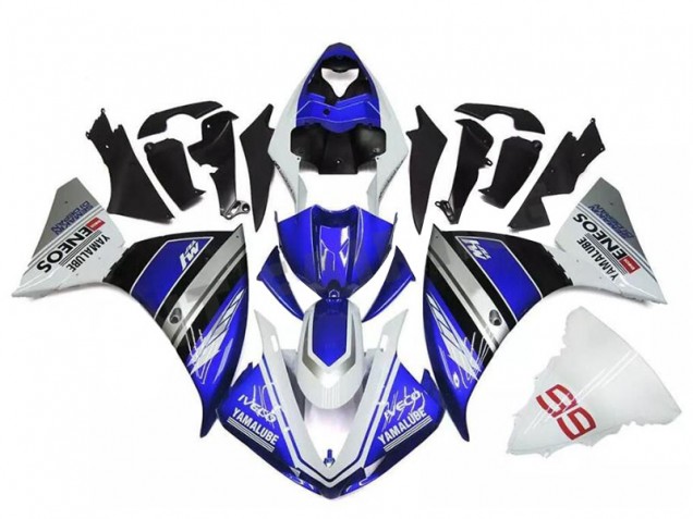 Aftermarket White Blue Silver 09-11 Yamaha YZF R1 Motorcycle Fairings Sale Aftermarket White Blue Silver 09-11 Yamaha YZF R1 Motorcycle Fairings Sale
