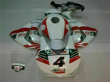 Aftermarket White Castrol 4 08-11 Honda CBR1000RR Motorcycle Fairings Sale