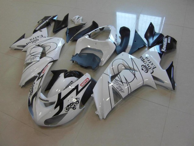 Aftermarket White Corona 06-07 Kawasaki Ninja ZX10R Motorcycle Fairings Sale Aftermarket White Corona 06-07 Kawasaki Ninja ZX10R Motorcycle Fairings Sale