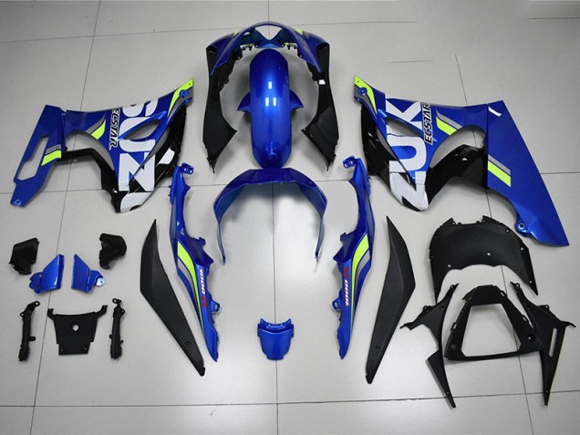 Aftermarket White Green 17-19 Suzuki GSXR 1000 Motorcycle Fairings Sale