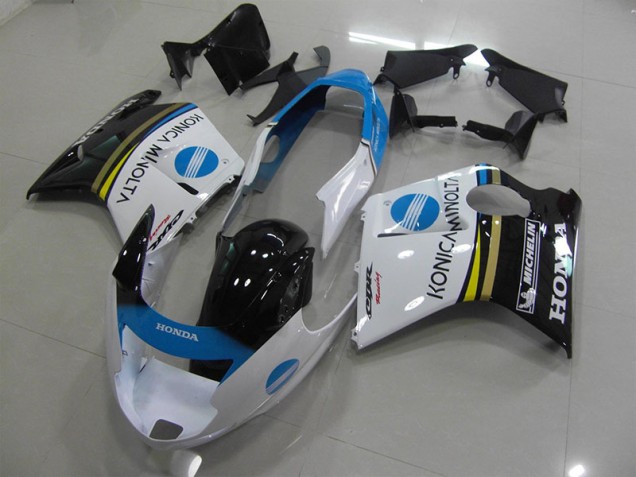 Aftermarket White Konica Minolta 96-07 Honda CBR1100XX Blackbird Blackbird Motorcycle Fairings Sale Aftermarket White Konica Minolta 96-07 Honda CBR1100XX Blackbird Blackbird Motorcycle Fairings Sale