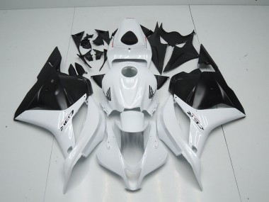 Aftermarket White Matte Black 09-12 Honda CBR600RR Motorcycle Fairings Sale