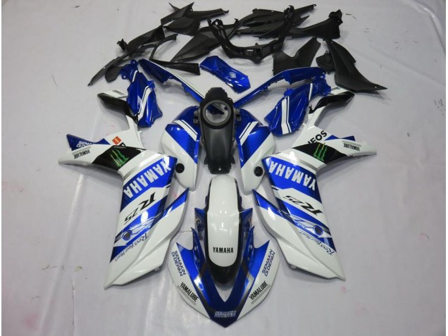 Aftermarket White Monster 15-18 Yamaha YZF R3 Motorcycle Fairings Sale Aftermarket White Monster 15-18 Yamaha YZF R3 Motorcycle Fairings Sale
