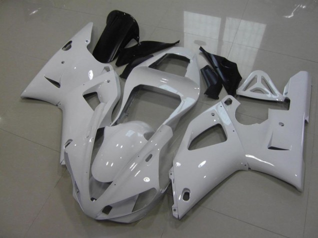 Aftermarket White No Decals 00-01 Yamaha YZF R1 Motorcycle Fairings Sale Aftermarket White No Decals 00-01 Yamaha YZF R1 Motorcycle Fairings Sale