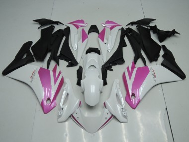 Aftermarket White Pink 11-13 Honda CBR250RR Motorcycle Fairings Sale