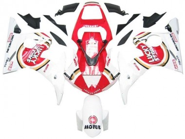 Aftermarket White Red Lucky Strike 03-05 Yamaha YZF R6 Motorcycle Fairings Sale