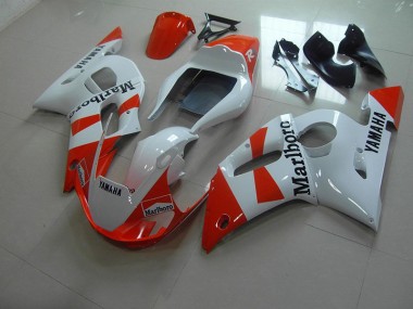 Aftermarket White Red Marlboro 98-02 Yamaha YZF R6 Motorcycle Fairings Sale