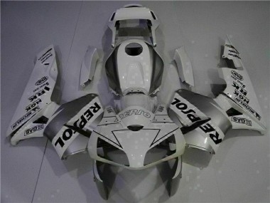 Aftermarket White Repsol 03-04 Honda CBR600RR Motorcycle Fairings Sale