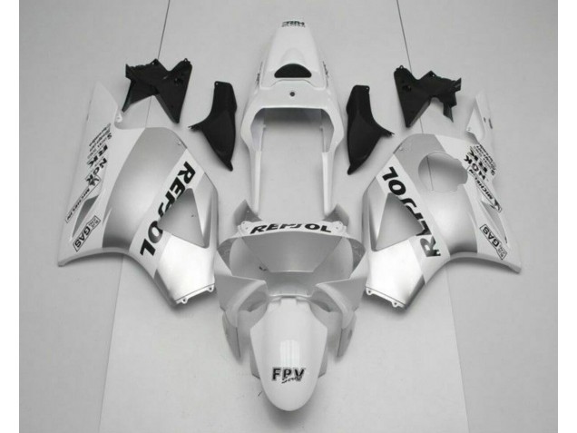 Aftermarket White Silver Black 02-03 Honda CBR900RR 954RR Motorcycle Fairings Sale