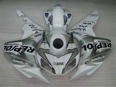 Aftermarket White Silver Black 04-05 Honda CBR1000RR Motorcycle Fairings Sale