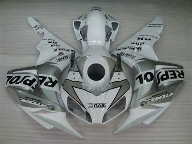 Aftermarket White Silver Black 04-05 Honda CBR1000RR Motorcycle Fairings Sale Aftermarket White Silver Black 04-05 Honda CBR1000RR Motorcycle Fairings Sale