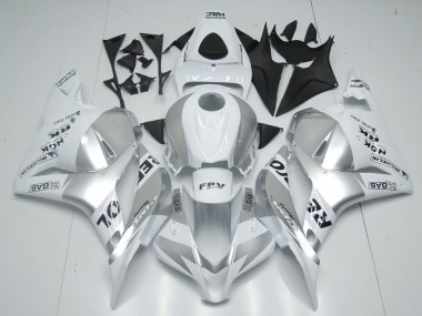 Aftermarket White Silver Repsol 09-12 Honda CBR600RR Motorcycle Fairings Sale