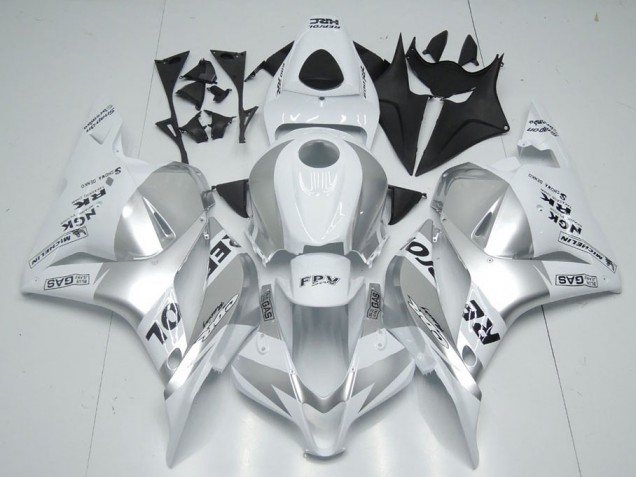 Aftermarket White Silver Repsol 09-12 Honda CBR600RR Motorcycle Fairings Sale Aftermarket White Silver Repsol 09-12 Honda CBR600RR Motorcycle Fairings Sale