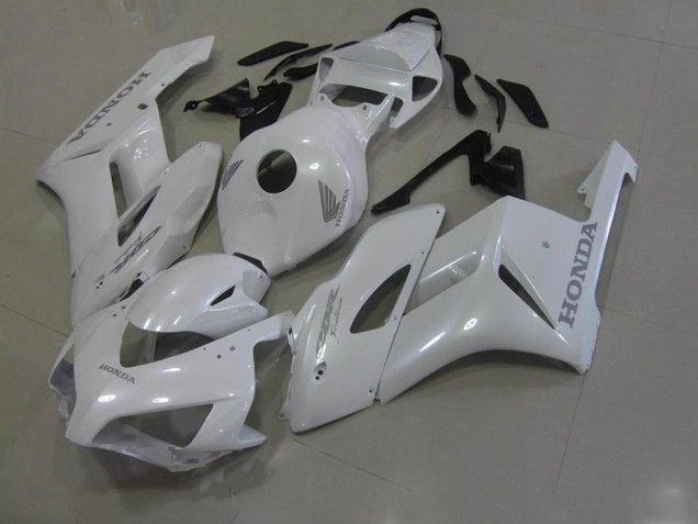 Aftermarket White with Silver Decals 06-07 Honda CBR1000RR Motorcycle Fairings Sale Aftermarket White with Silver Decals 06-07 Honda CBR1000RR Motorcycle Fairings Sale