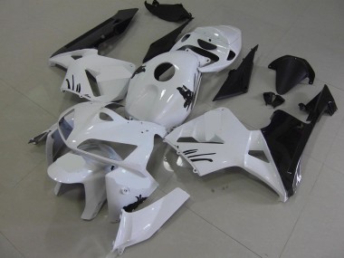 Aftermarket White with Special Decals 05-06 Honda CBR600RR Motorcycle Fairings Sale