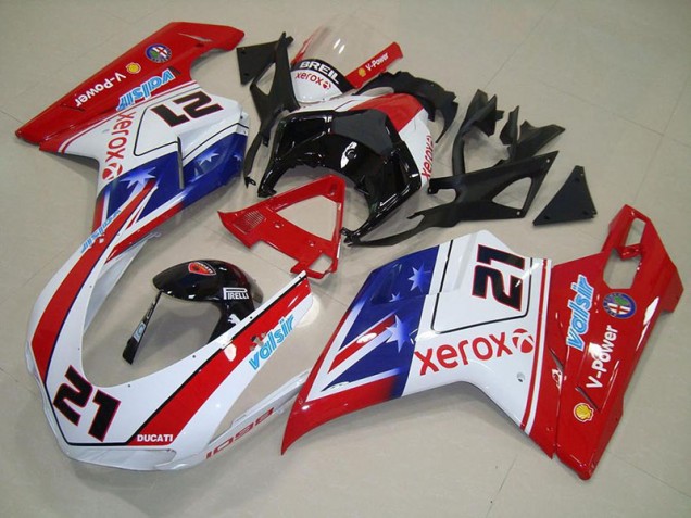 Aftermarket Xerox 21 07-12 Ducati 848 1098 1198 Motorcycle Fairings Sale Aftermarket Xerox 21 07-12 Ducati 848 1098 1198 Motorcycle Fairings Sale