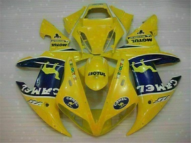 Aftermarket Yellow 02-03 Yamaha YZF R1 Motorcycle Fairings Sale