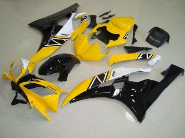 Aftermarket Yellow 06-07 Yamaha YZF R6 Abs Motorcycle Fairings Sale