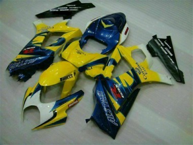 Aftermarket Yellow 07-08 Suzuki GSXR 1000 Full Fairing Kit Sale