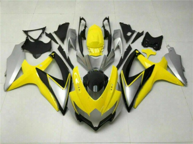 Aftermarket Yellow 08-10 Suzuki GSXR 600/750 Motorcycle Fairings Sale