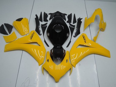 Aftermarket Yellow and Black 08-11 Honda CBR1000RR Motorcycle Fairings Sale