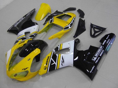 Aftermarket Yellow Anniversary 00-01 Yamaha YZF R1 Motorcycle Fairings Sale
