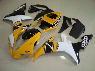 Aftermarket Yellow Anniversary 02-03 Yamaha YZF R1 Motorcycle Fairings Sale