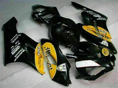 Aftermarket Yellow Black 04-05 Honda CBR1000RR Motorcycle Fairings Sale