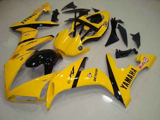 Aftermarket Yellow Black 04-06 Yamaha YZF R1 Motorcycle Fairings Sale Aftermarket Yellow Black 04-06 Yamaha YZF R1 Motorcycle Fairings Sale