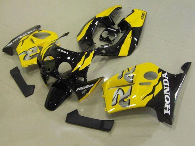 Aftermarket Yellow Black 88-89 Honda CBR250RR MC19 MC19 Motorcycle Fairings Sale