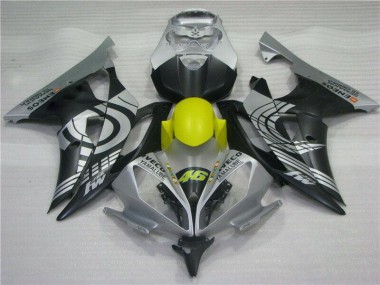 Aftermarket Yellow Black Silver 08-16 Yamaha YZF R6 Motorcycle Fairings Sale