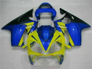 Aftermarket Yellow Blue 01-03 Honda CBR600 F4i Motorcycle Fairings Sale