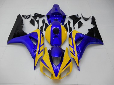 Aftermarket Yellow Blue 06-07 Honda CBR1000RR Motorcycle Fairings Sale