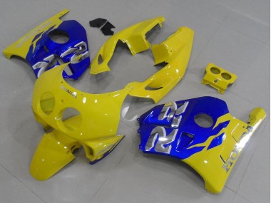 Aftermarket Yellow Blue 91-98 Honda CBR250RR MC22 MC22 Motorcycle Fairings Sale