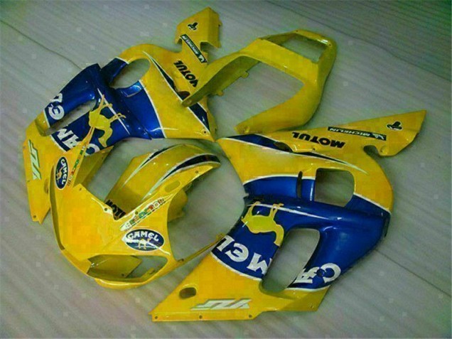 Aftermarket Yellow Blue 98-02 Yamaha YZF R6 Motorcycle Fairings Sale Aftermarket Yellow Blue 98-02 Yamaha YZF R6 Motorcycle Fairings Sale