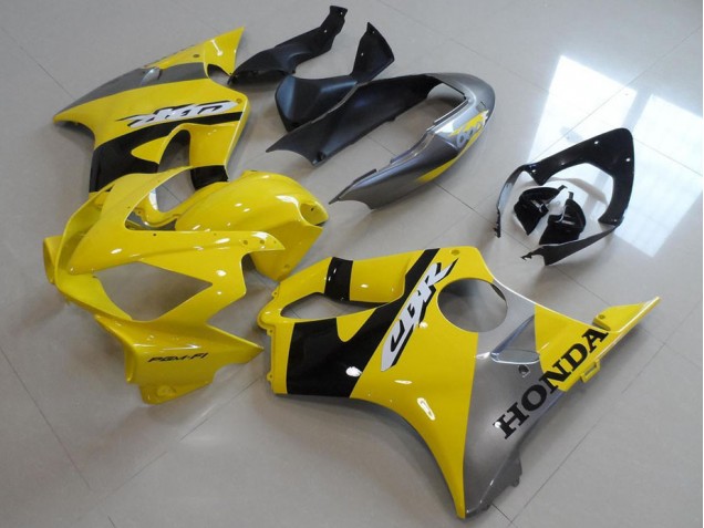 Aftermarket Yellow Grey 04-07 Honda CBR600 F4i Motorcycle Fairings Sale Aftermarket Yellow Grey 04-07 Honda CBR600 F4i Motorcycle Fairings Sale
