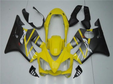 Aftermarket Yellow Grey 04-07 Honda CBR600 F4i Plastics Motorcycle Fairings Sale